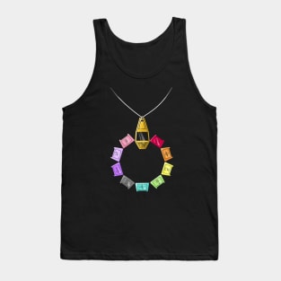 Tag and Crest Tank Top